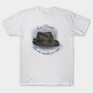 Hat for Leonard Cohen T-Shirt